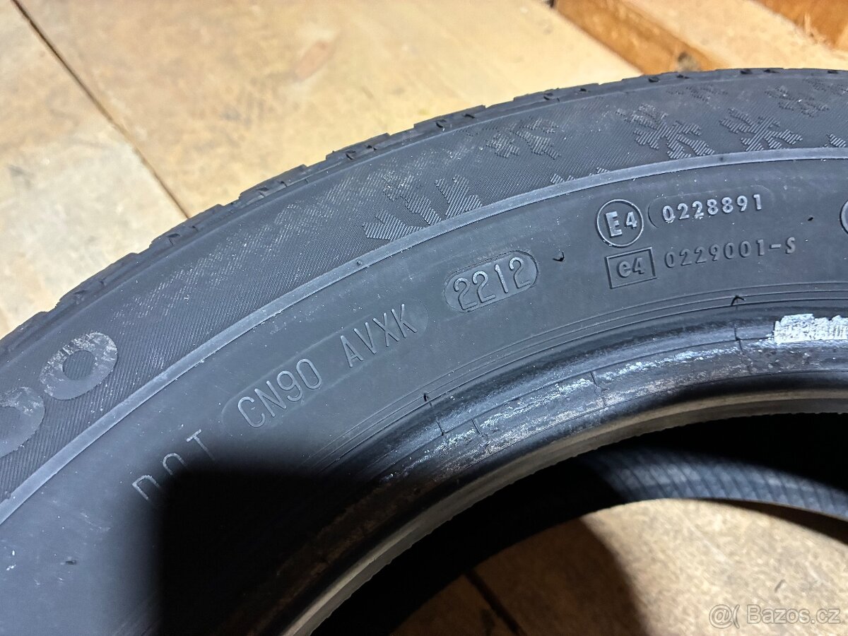 4x zimní pneu 185/60 R15 - 9
