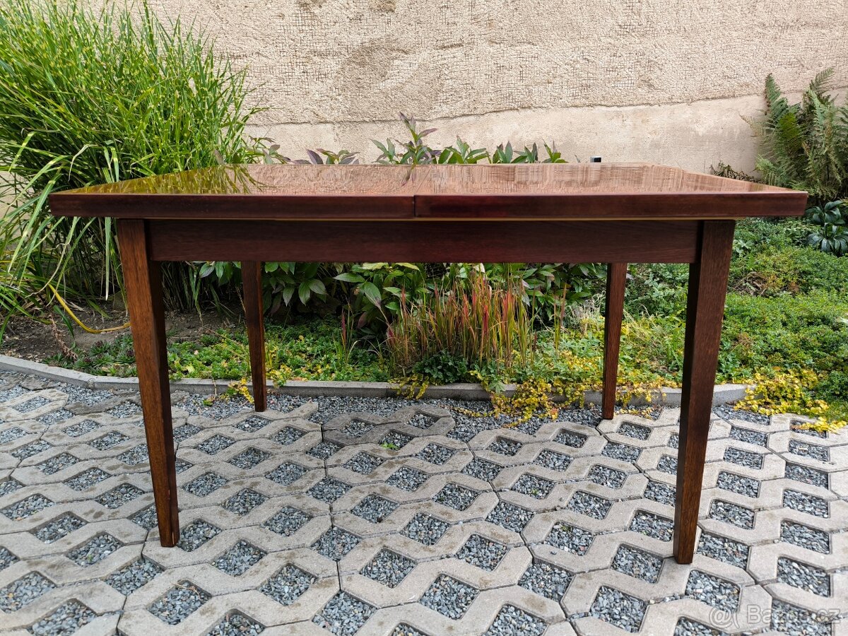 Retro jídelní rozkládací stůl Jitona - 70. léta - 9