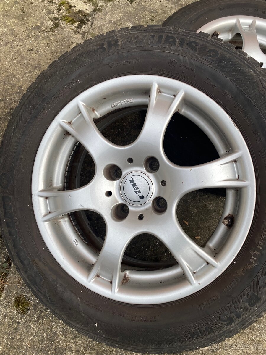 Letní sada alu kola 15 - 9