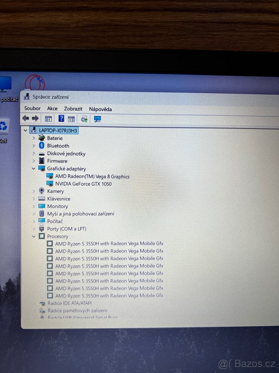 HP Pavilion Gaming 15 – herní notebook, 32GB RAM, GTX 1050 - 9