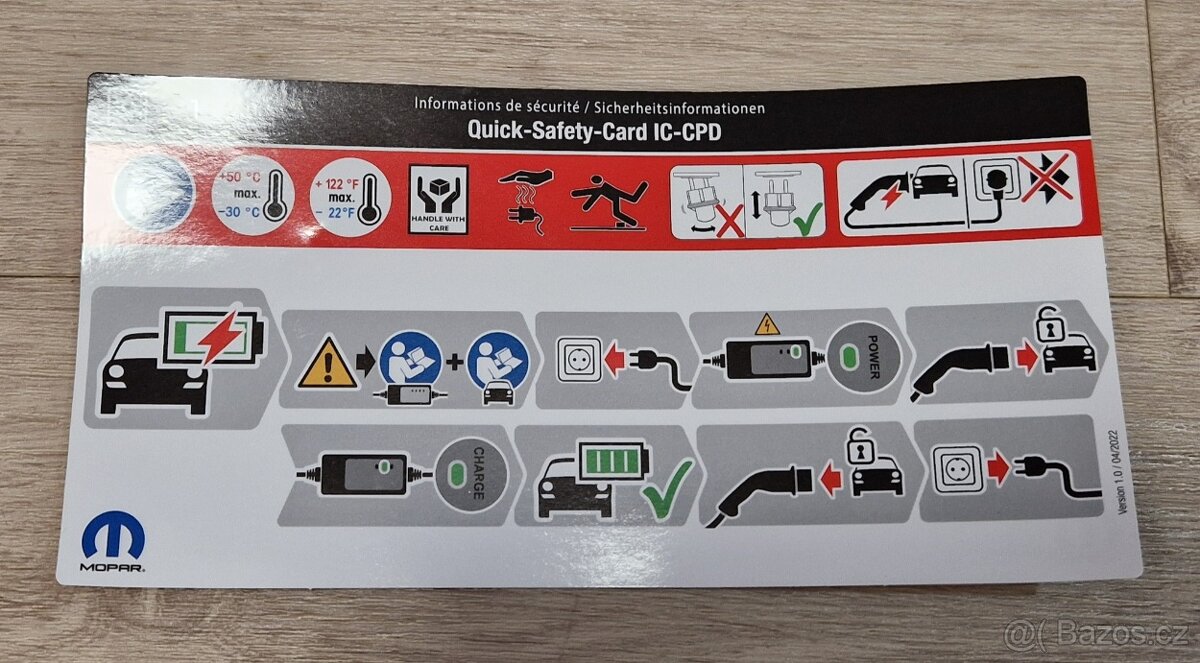 Nabíječka elektromobilu 3,7 kW NOVÁ - 9