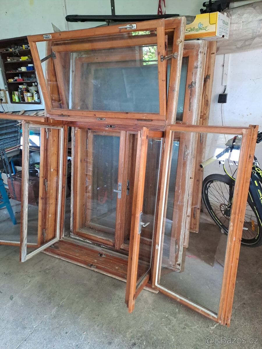 Dřevěné kastlové - špaletové okno - 9