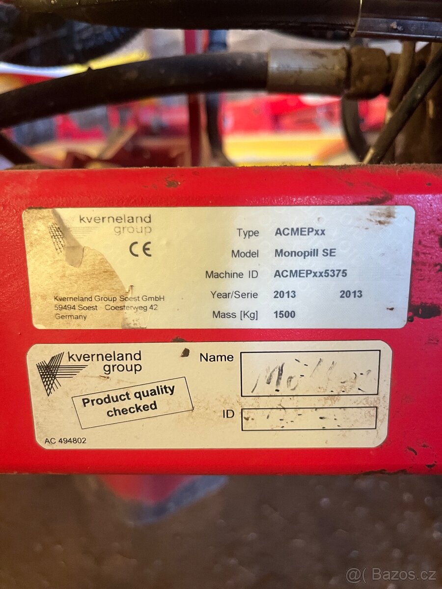 Kverneland monopill SE - 9