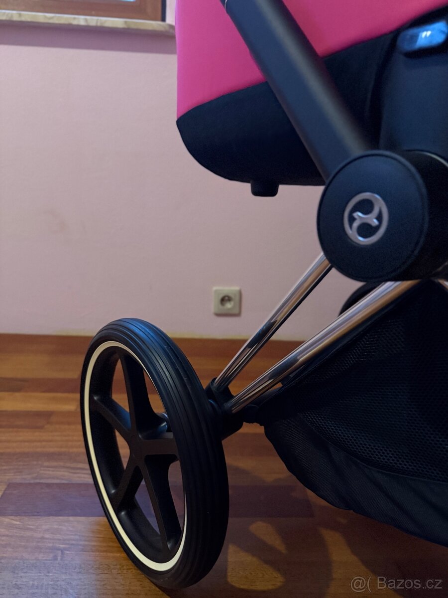 Cybex Priam 4.0 Chrome Black outlet + nova Korbicka Cybex - 9
