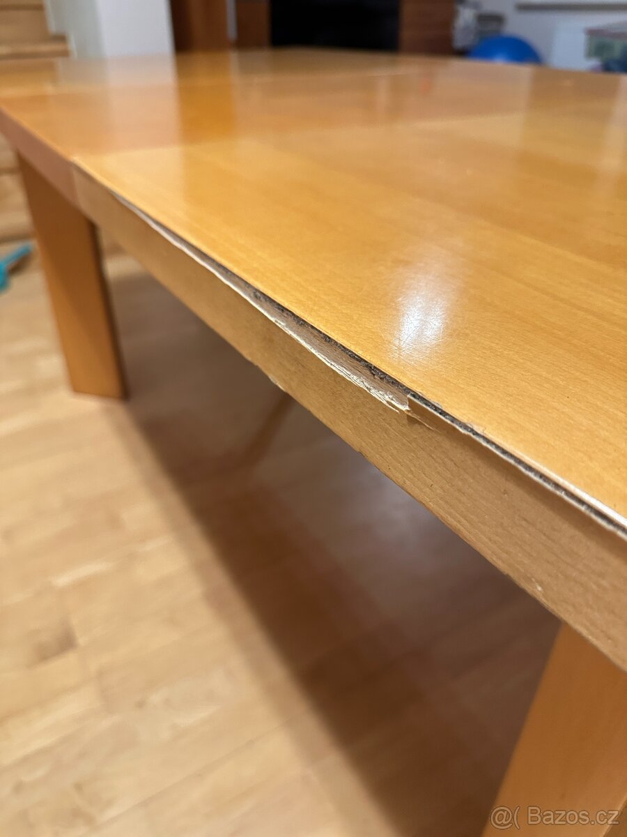 Prodám rozkládací jídelní stůl 90 x 160 cm - 9