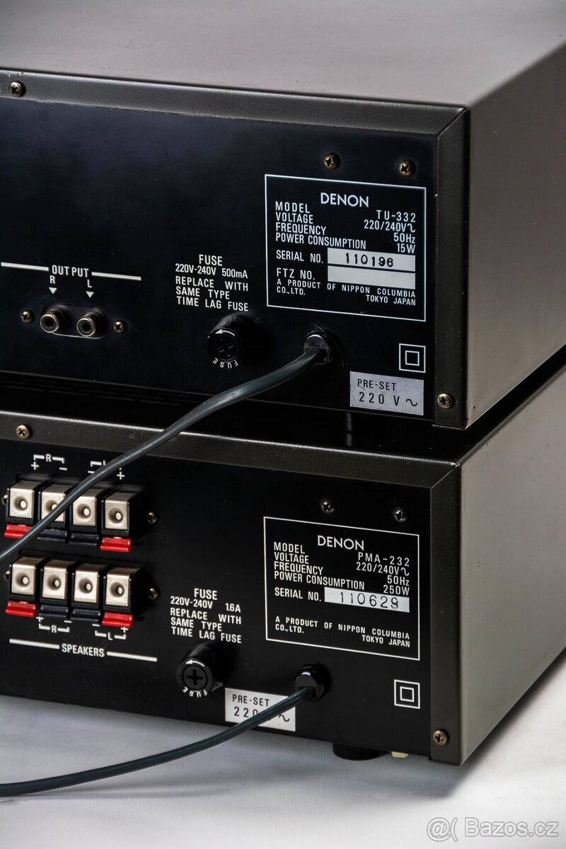 DENON PMA-232, TU-332 / top zvuk - 9