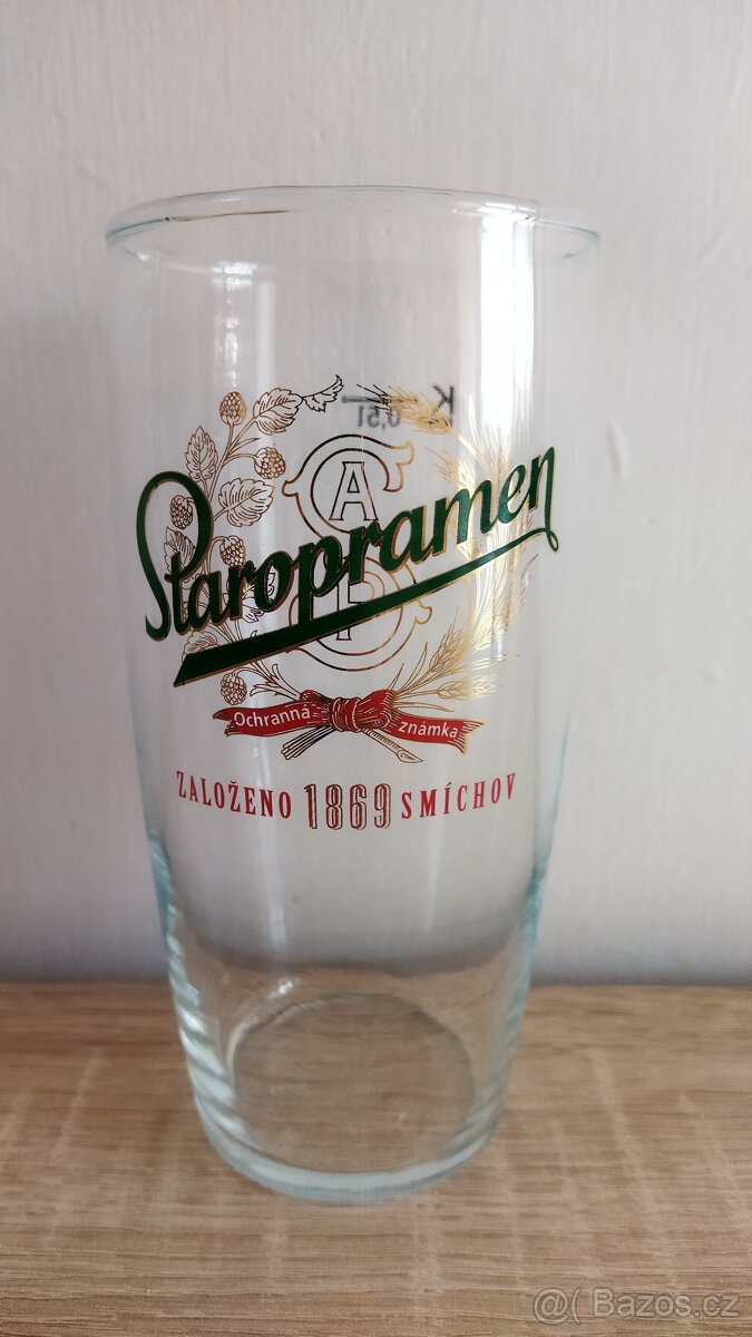 Pivní sklenice Staropramen - 9