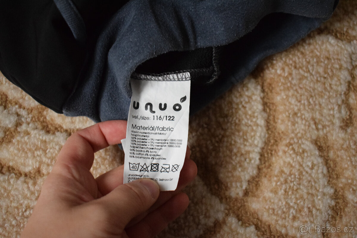 Softshellové kalhoty Unuo s fleecem vel. 116/122 - 9