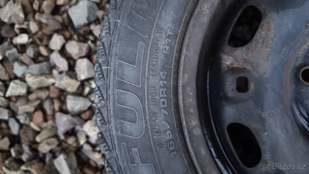 Plechová kola R14 4×100 Fabia / Polo - 9