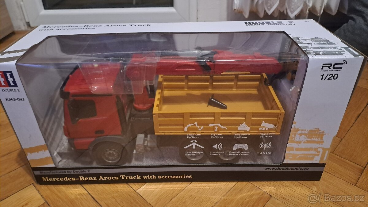 RC stavební stroje - nakladač, bagr, nákladní auto - 9