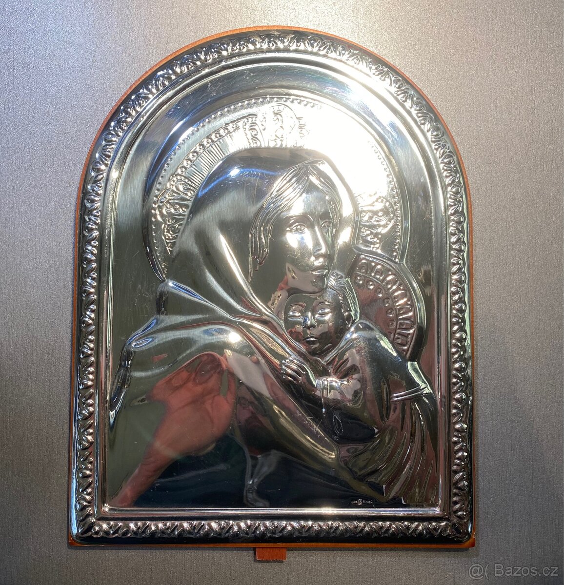 Obraz reliéf Madona s dítětem - 9