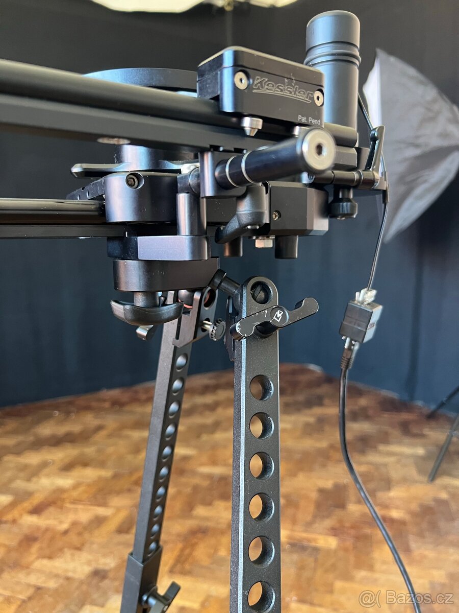 Kessler Stealth Slider - motor + Parallax, Manfrotto 058B - 9