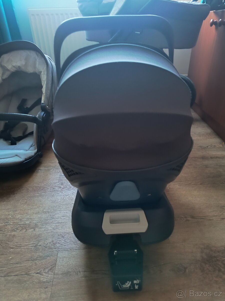 Kočárek X-LANDER Set 3v1 Evening Grey Isofix X-Move - 9