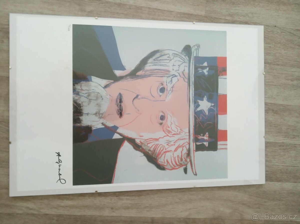 Obraz Michael Jackson, Gun, Uncle Sam - Andy Warhol - 9