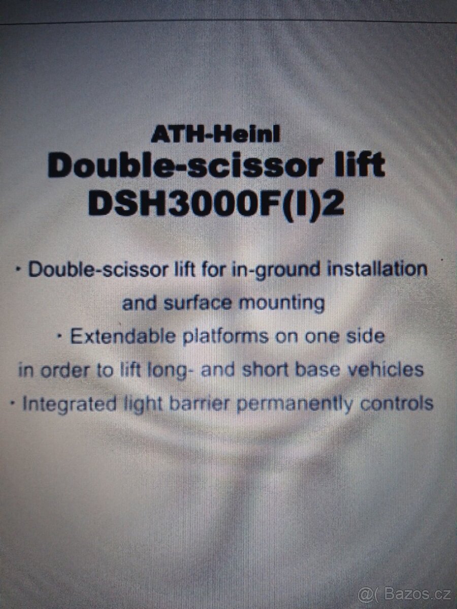 Nůžkový zvedák DSH3000F na 3000kg - 9
