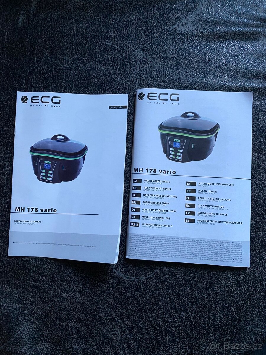 ECG MH 178 ( multifunkční hrnec ) - 9