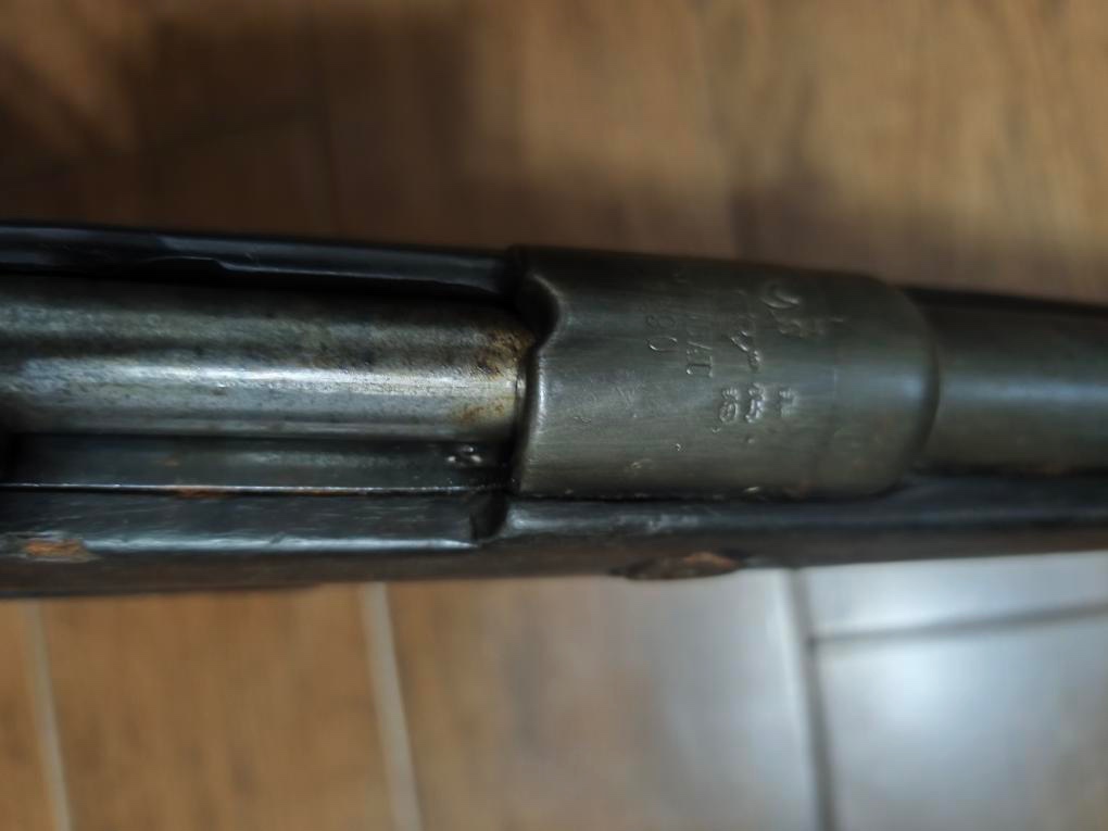 Německá armádní puška Gewehr 1888 Spandau ráže 8x57J perfekt - 9