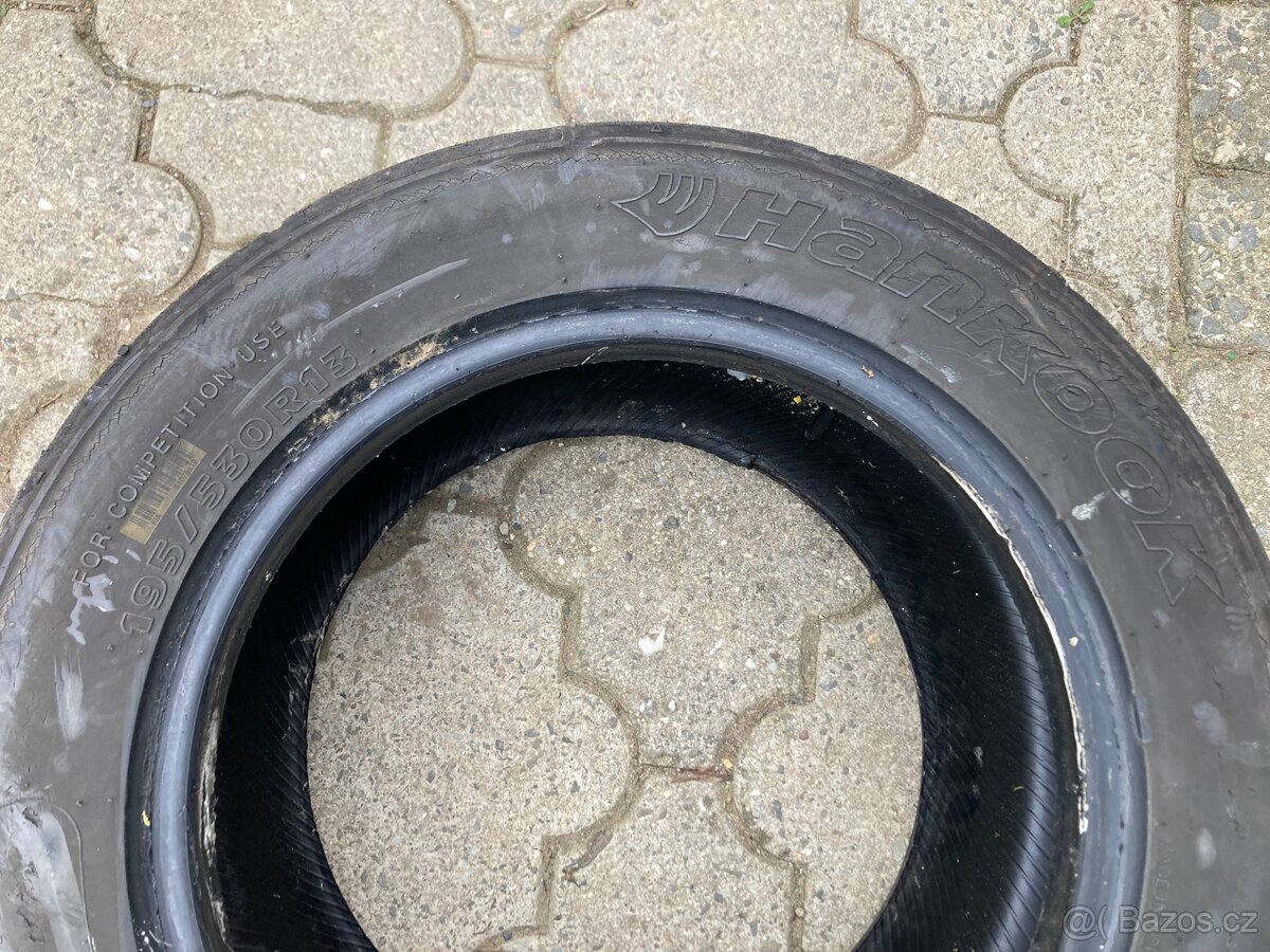 Pneu Slick Dunlop/Hankook r13 - 9