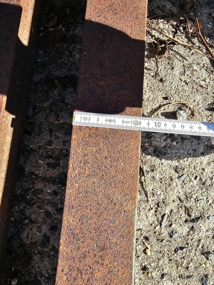 Koleje kolejnice na voziky, retez - 9