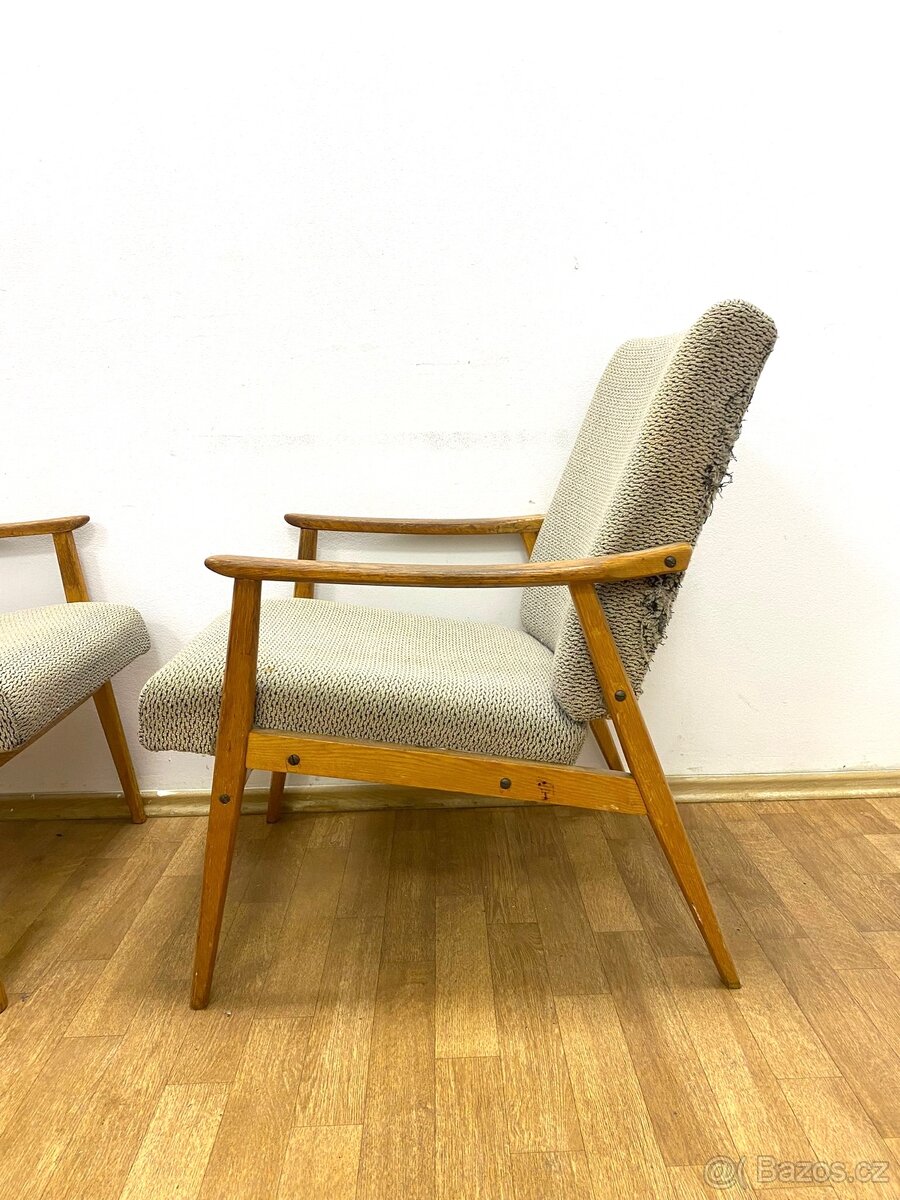 Retro křesla 60. léta.. - 9