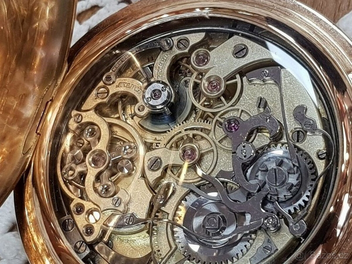 Le Phare, kapesní hodinky s minutovým opakovačem a chronogra - 9