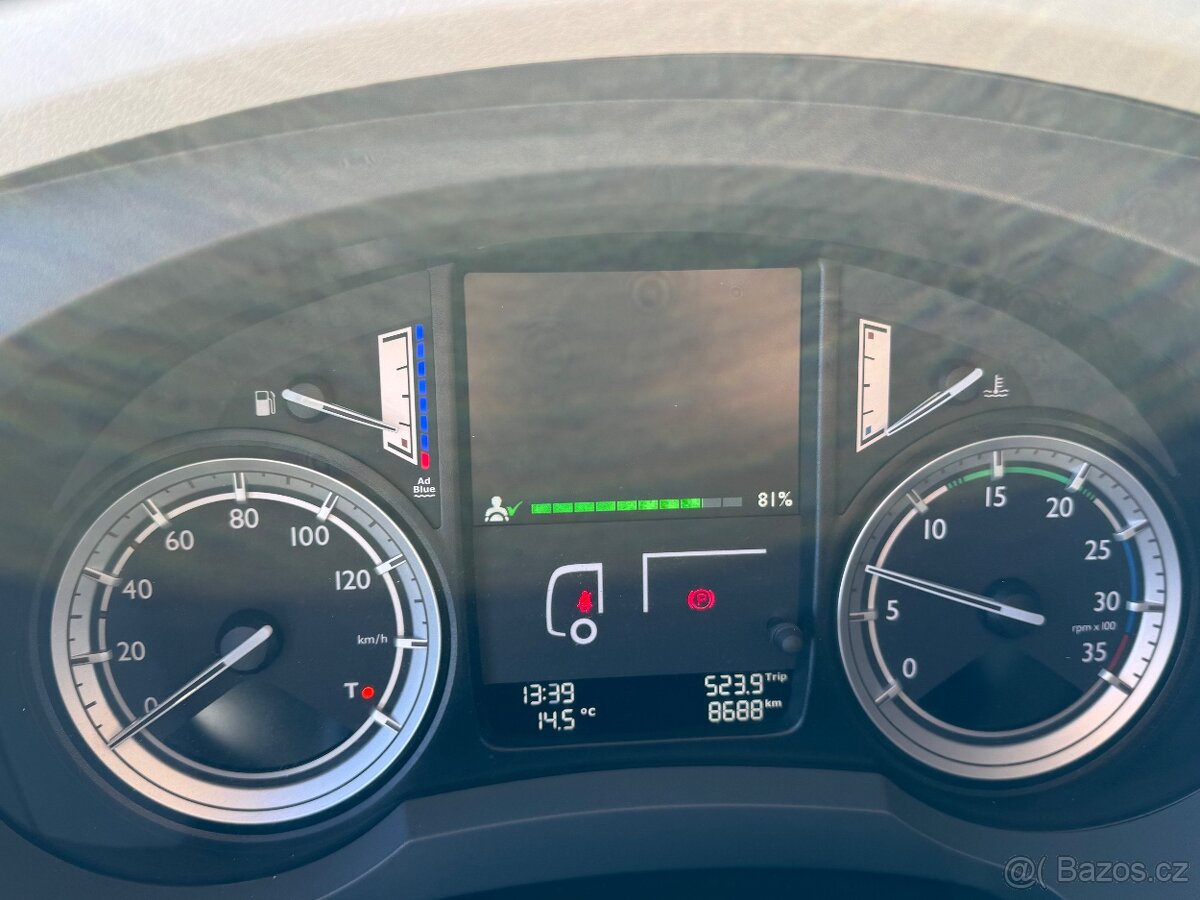 DAF LF 55.220-18T, 8680 km a 11570 km EURO6,2014, - 9