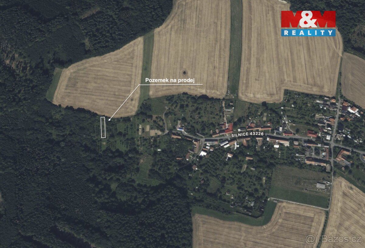 Prodej zahrady, 824 m², Kostelany - 9