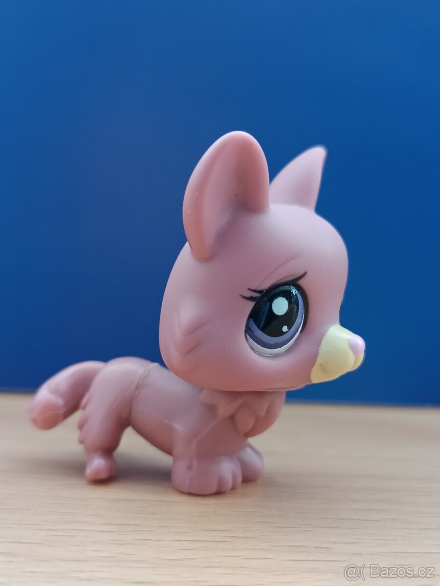 ☘️ LPS pejsek Corgi + růžová kočička + brýle ☘️ - 9