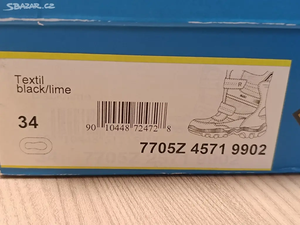 Nové zimní boty Richter vel. 34 - 9