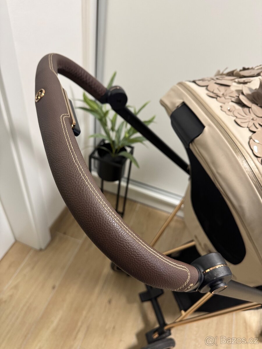 Cybex Mios Beige Flowers Platinum - 9