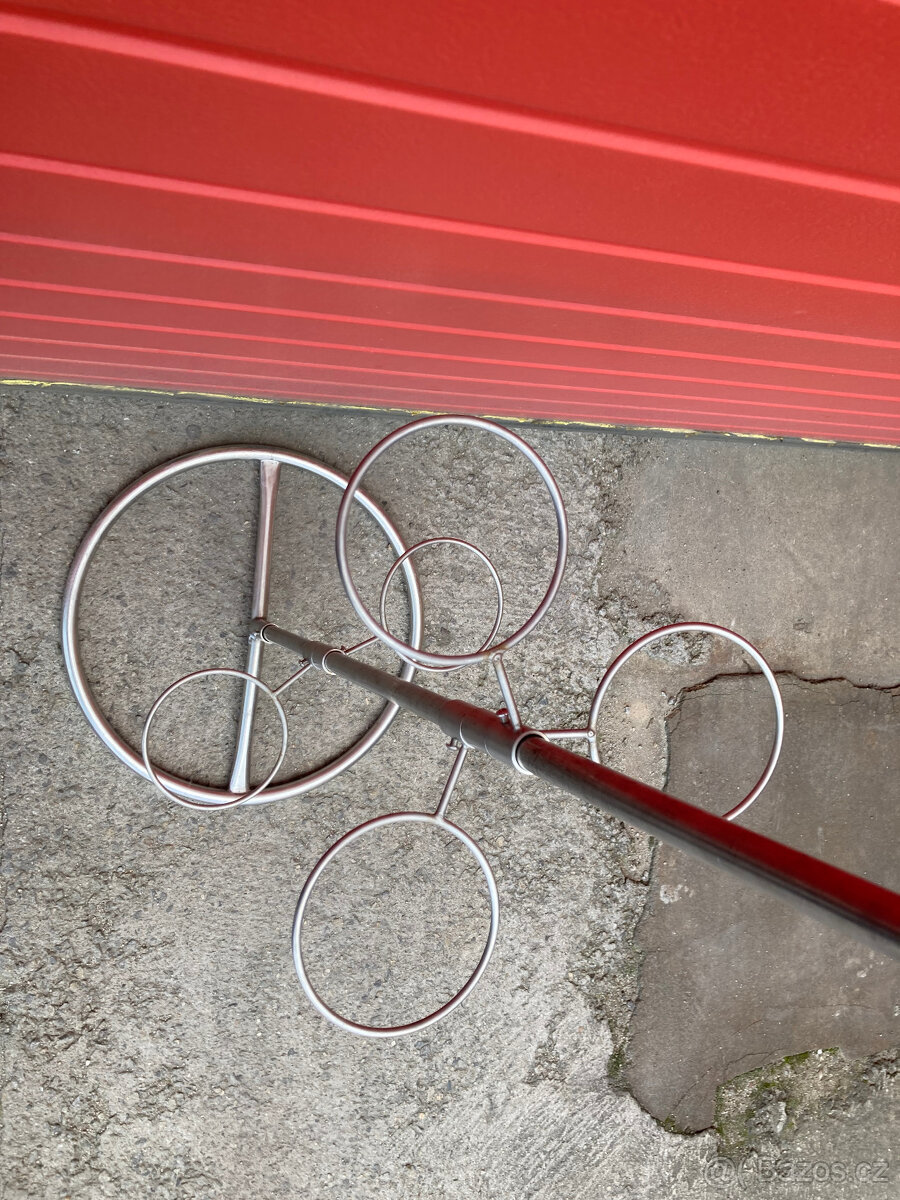 Stojan nerezový vertkální na květiny VIVA 1.500 kč - 9