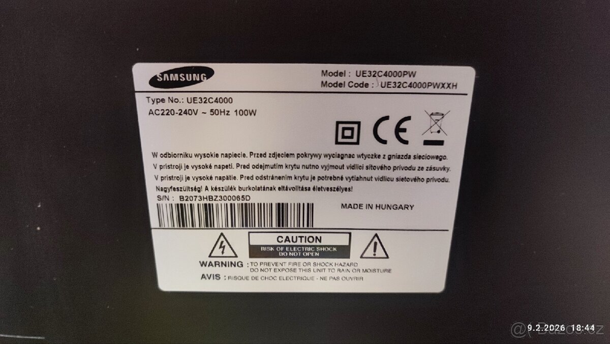 Televize Samsung - 9