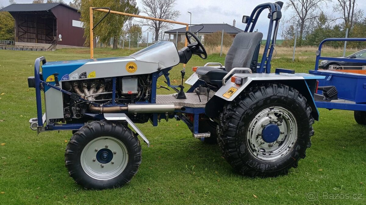 Traktor domácí výroby. - 9