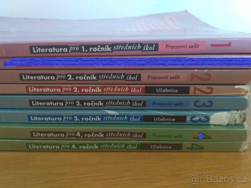 Učebnice pro gymnázia - M, CH, Bi, SPVE, Dě, Čj - 9