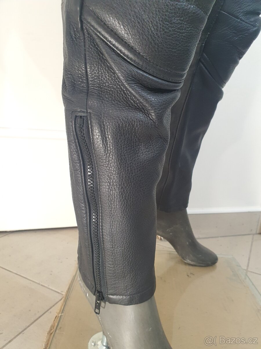 Kožené kalhoty na motorku Dámské V. 38 - 9