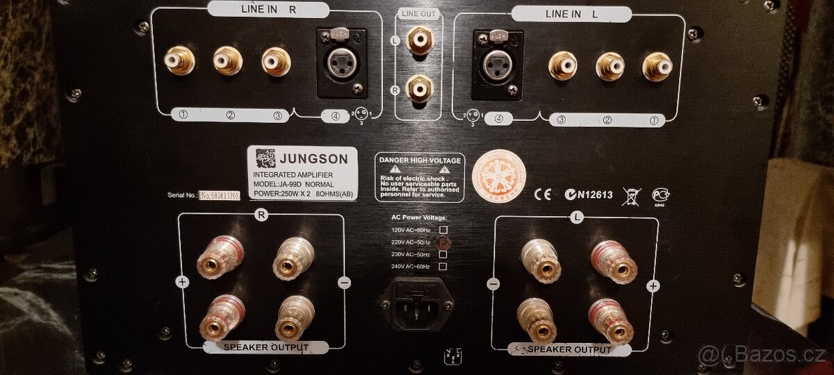 Jungson JA-99D NORMAL" 2 x 250W sínus" - 9