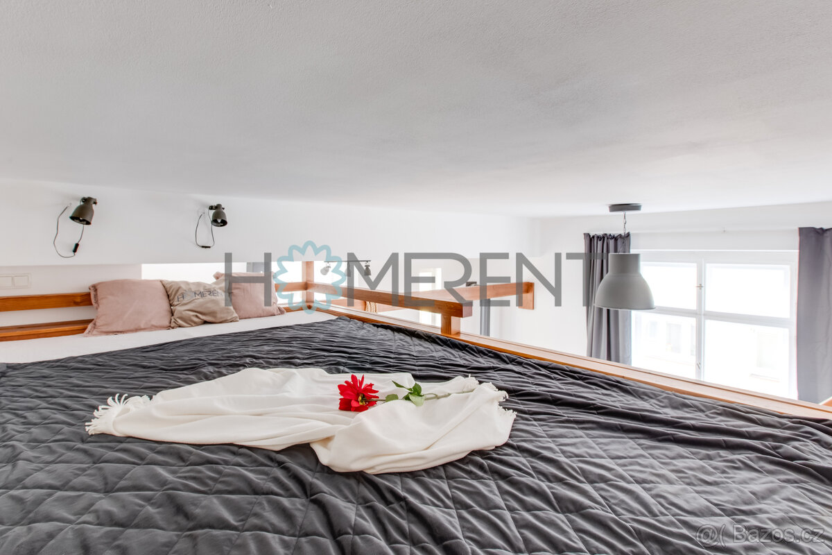 Útulné 1+kk s vyvýšeným spaním a balkónkem u Folimanky – kli - 9