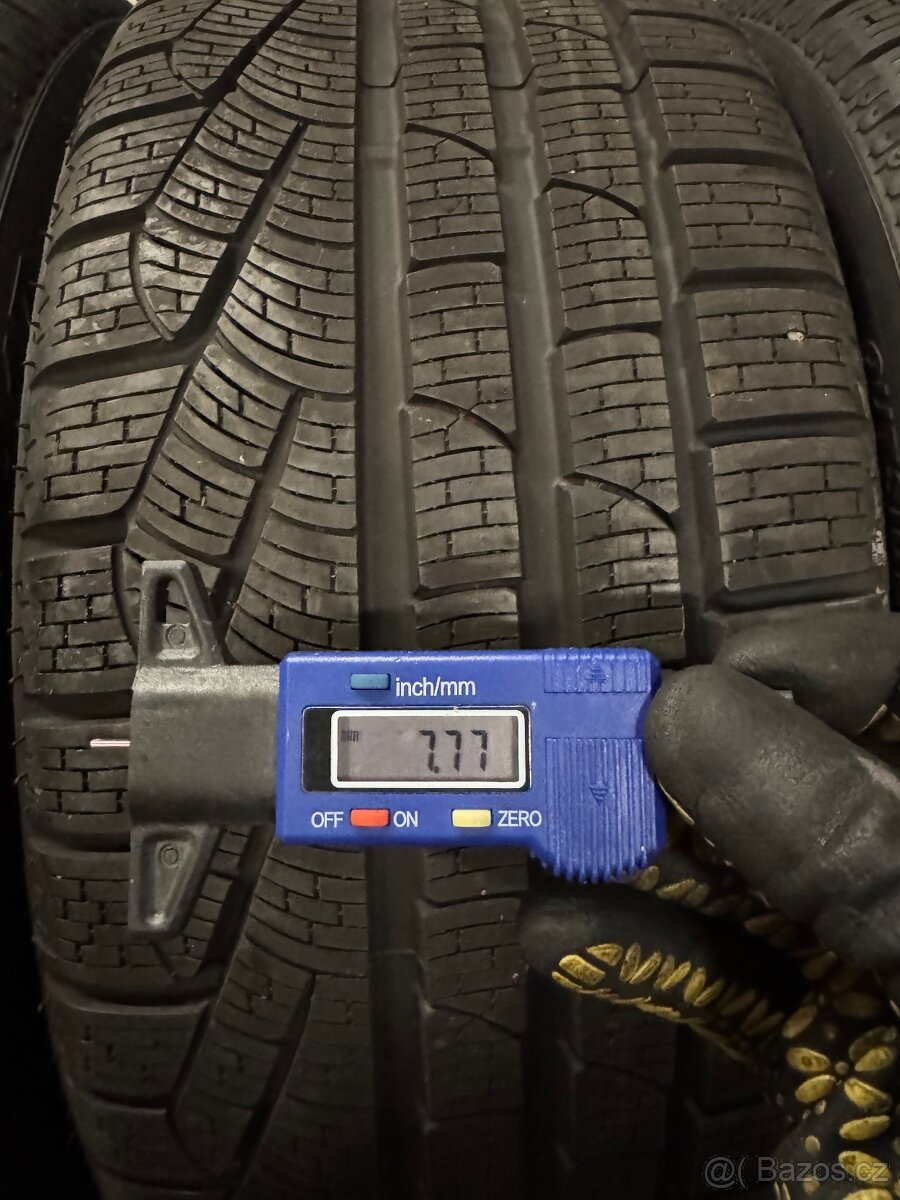 hliníkové disky mercedes r17, zimné pneumatiky 245/45r17 - 9