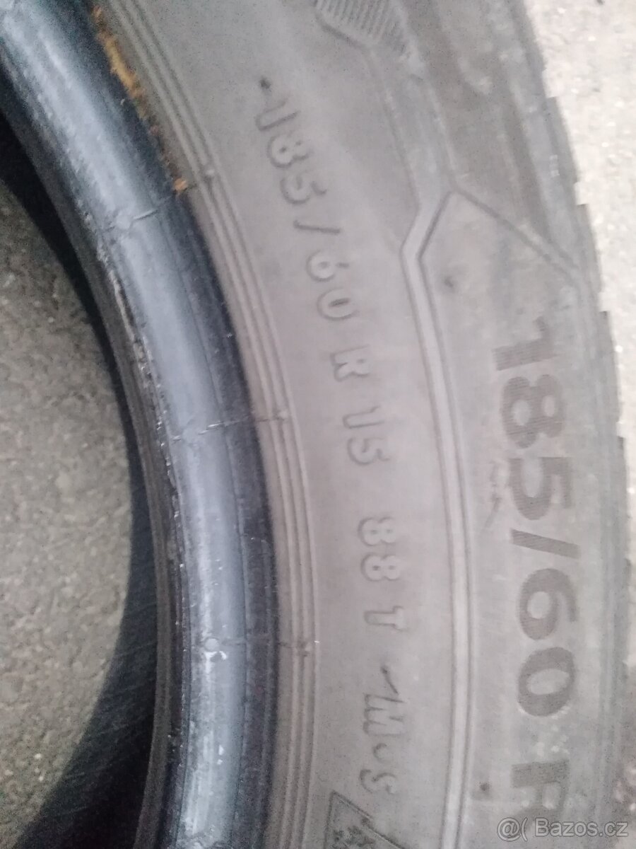 Prodám zimní gumy Barum Polaris 5 185/60 R15 88T - 9