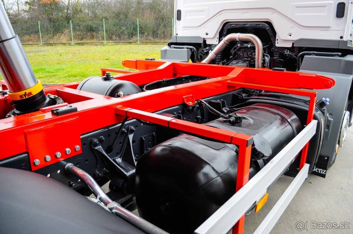 MERCEDES BENZ AXOR 1824 TŘÍSTRANNÝ SKLÁPĚČ - VYKLÁPĚČ EU-4 - 9