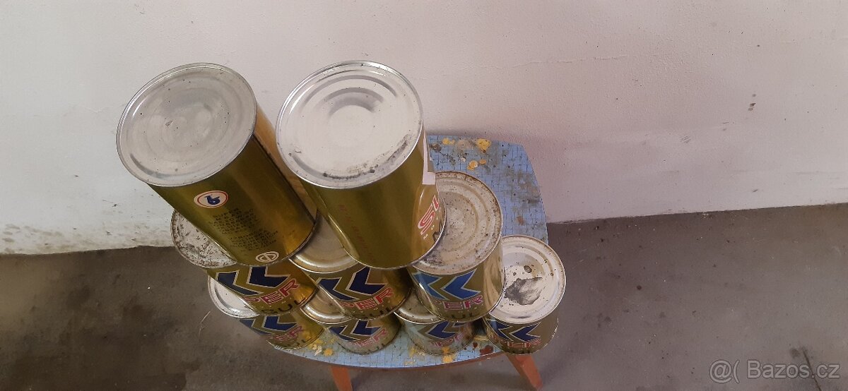 Retro plechovky - 9