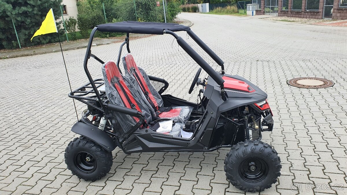 Dětská Buggy Cheetah4Kids 2, 208ccm, věk jezdce 10+ červená - 9