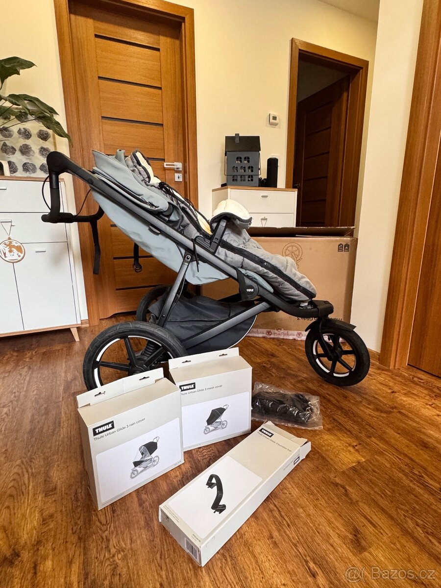 Thule Urban glide 3 s příslušenstvím - 9
