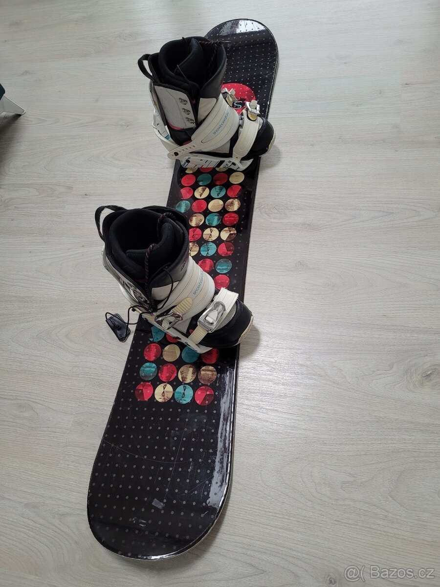 Snowboard + boty - 9