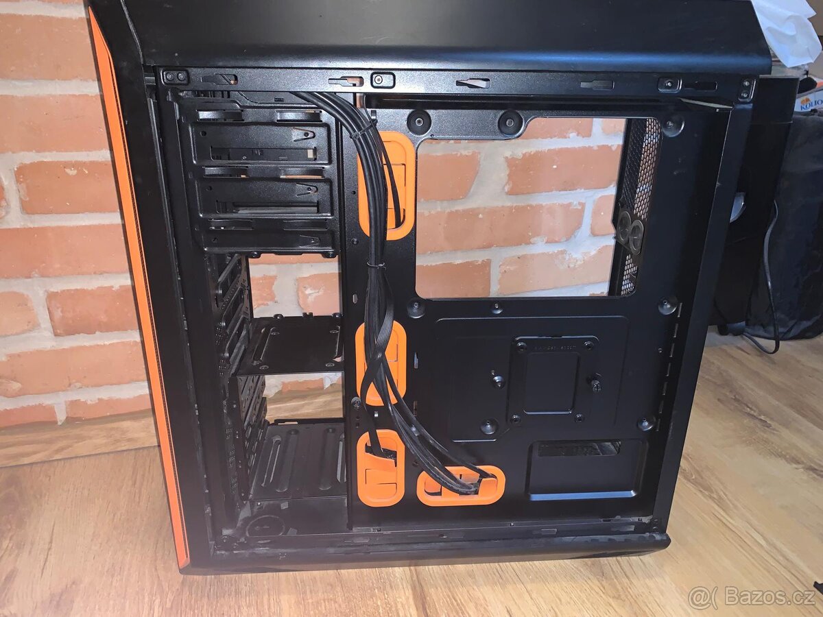 Be quiet Silent base 800 orange PC bedna - 9