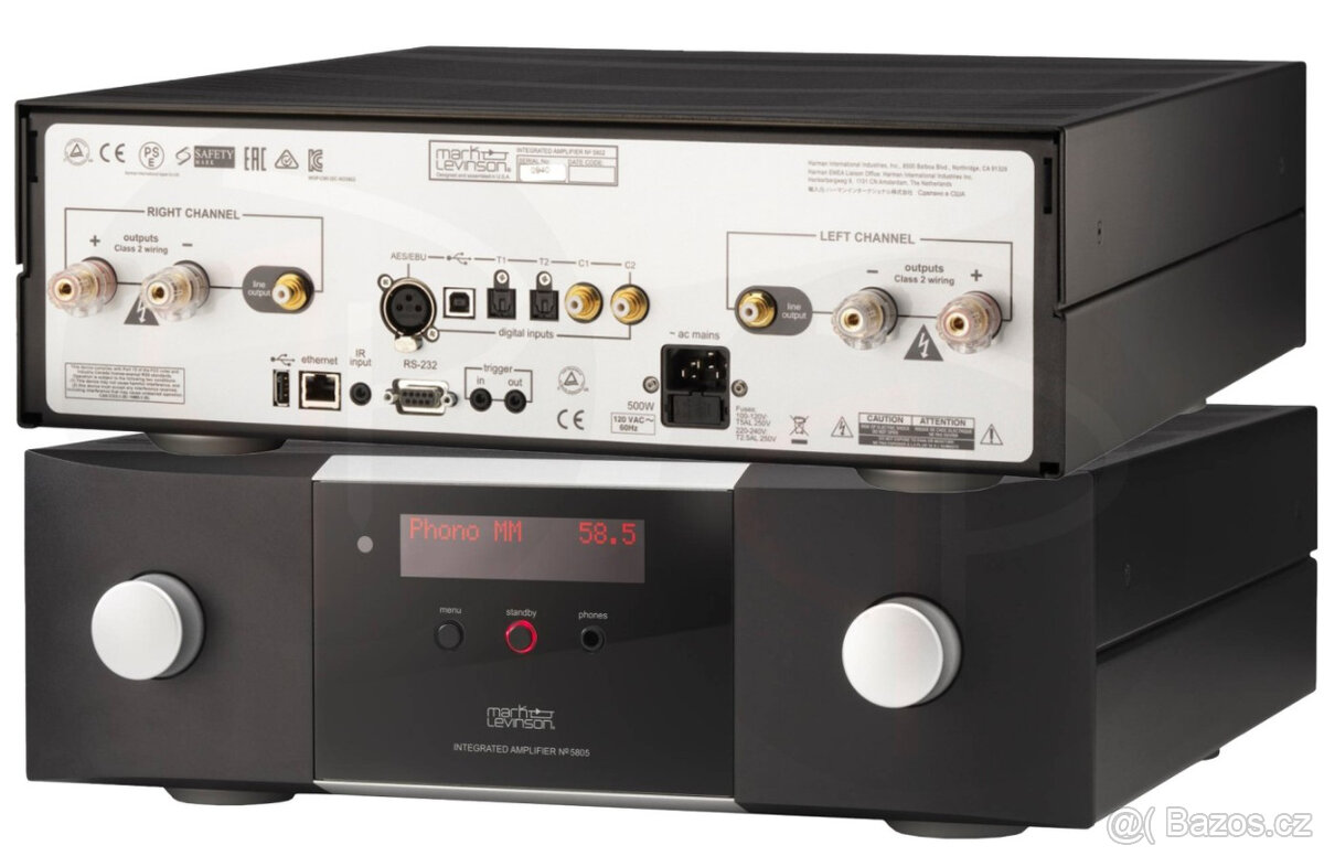 TOP Integrovaný zesilovač MARK LEVINSON No 5805 NOVÝ, ZÁRUKA - 9