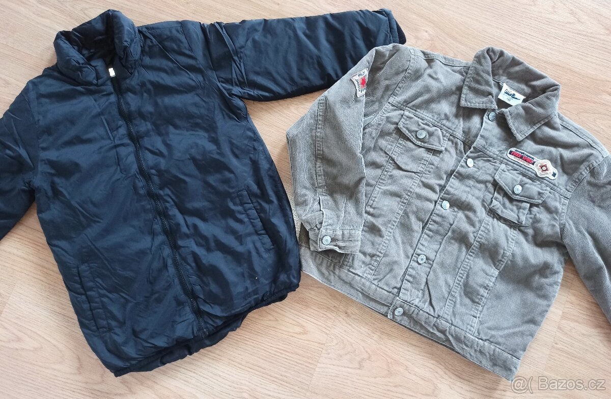 Bundy přechodové chlapecké od vel.122-140 - 9