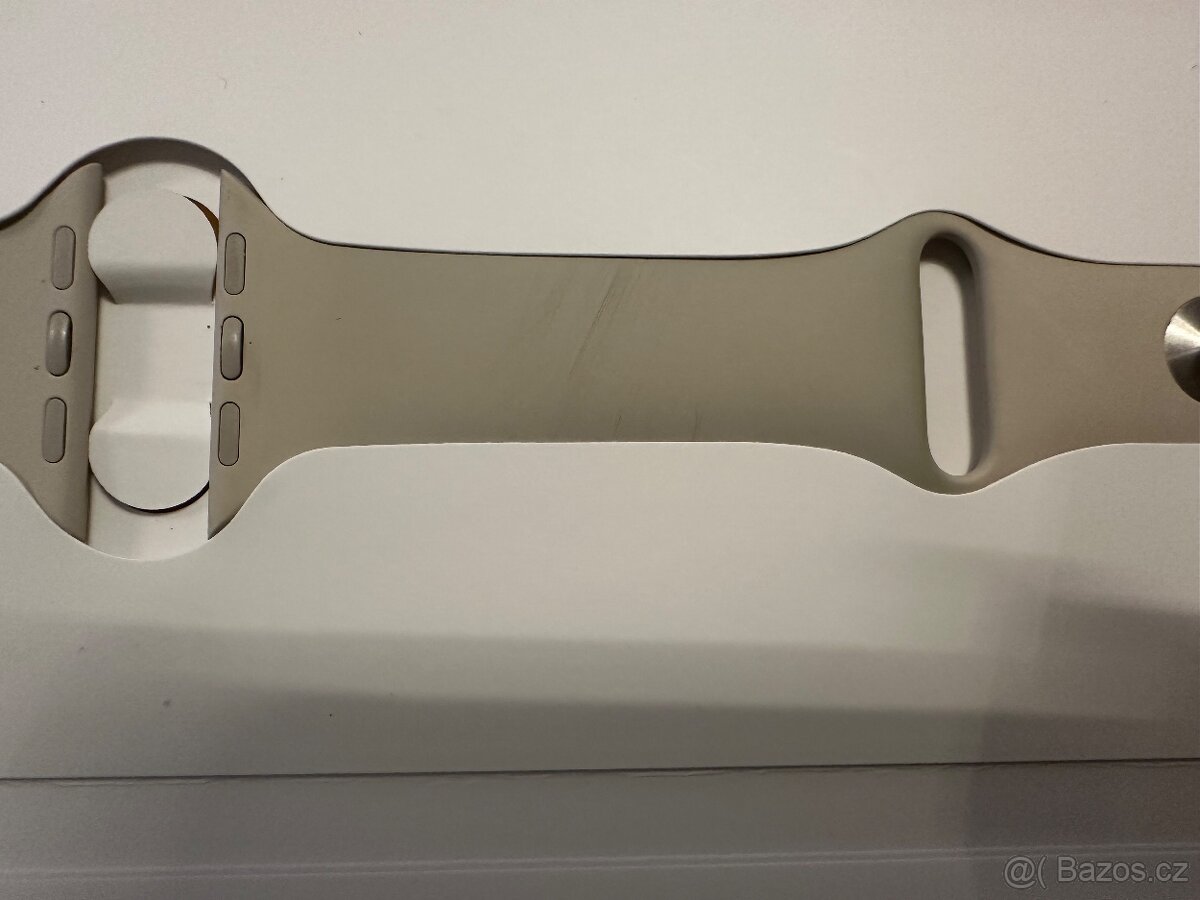 Apple Watch 7, 41 mm Starlight Alu Star - 9