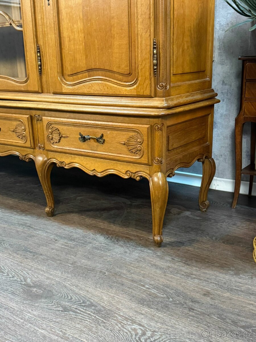 Starožitná komoda / vitrína (139017) - 9