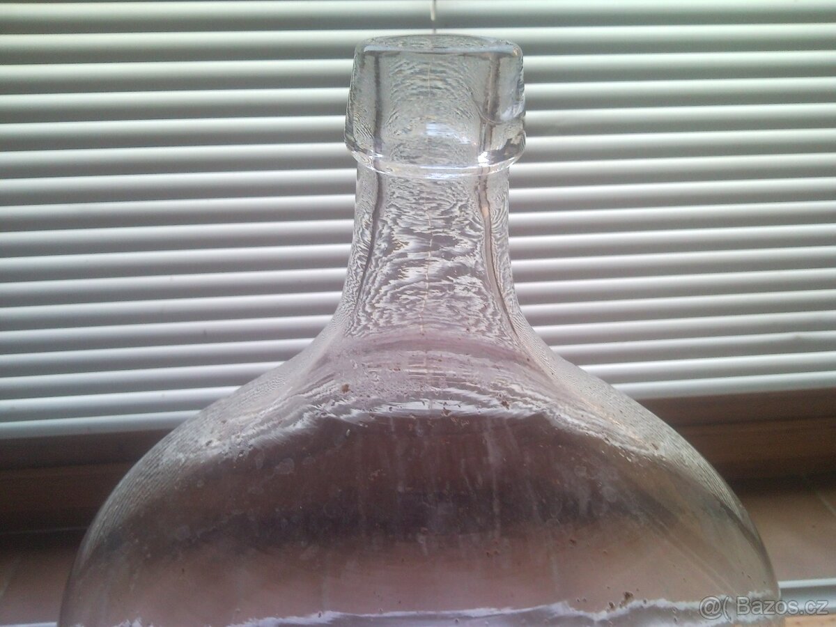 STAROŽITNÉ SKLENĚNÉ DEMIŽONY - 9